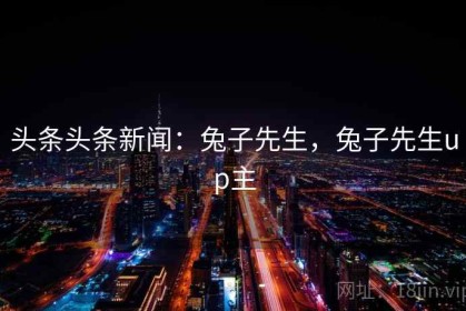 头条头条新闻：兔子先生，兔子先生up主
