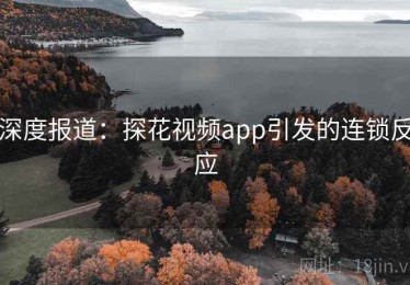 深度报道：探花视频app引发的连锁反应