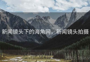 新闻镜头下的海角网，新闻镜头拍摄