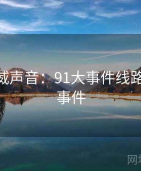 头条权威声音：91大事件线路，1991事件
