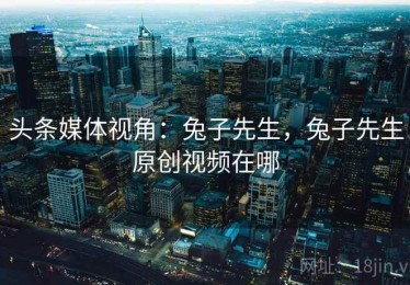 头条媒体视角：兔子先生，兔子先生原创视频在哪