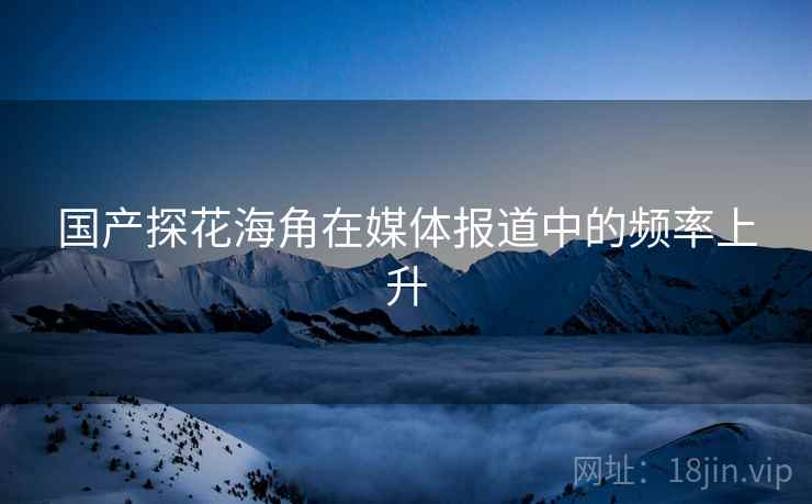 国产探花海角在媒体报道中的频率上升