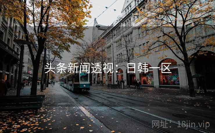 头条新闻透视：日韩一区