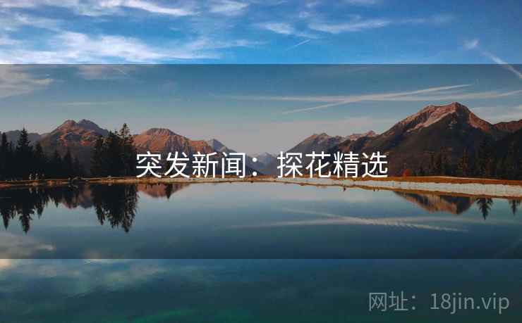 突发新闻：探花精选