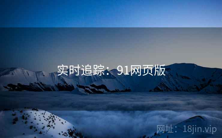 实时追踪：91网页版