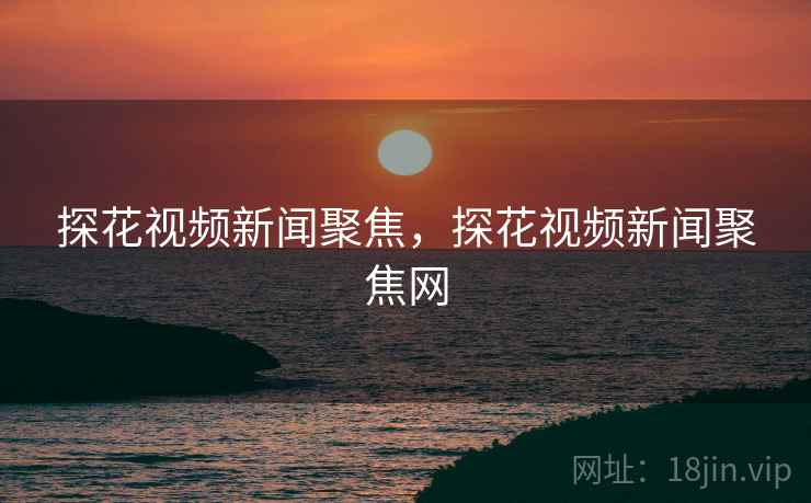 探花视频新闻聚焦，探花视频新闻聚焦网