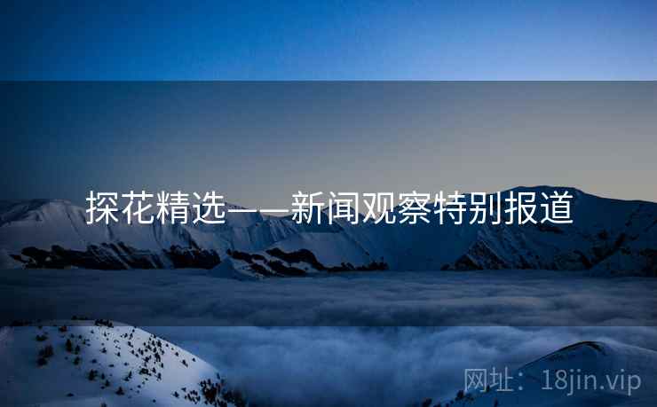 探花精选——新闻观察特别报道
