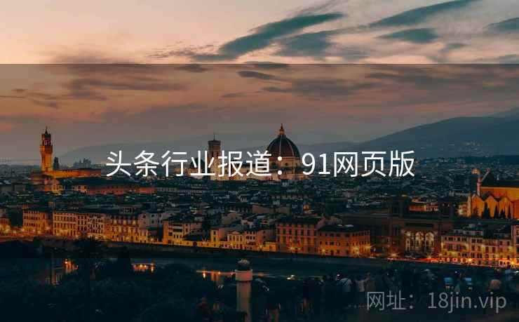 头条行业报道：91网页版